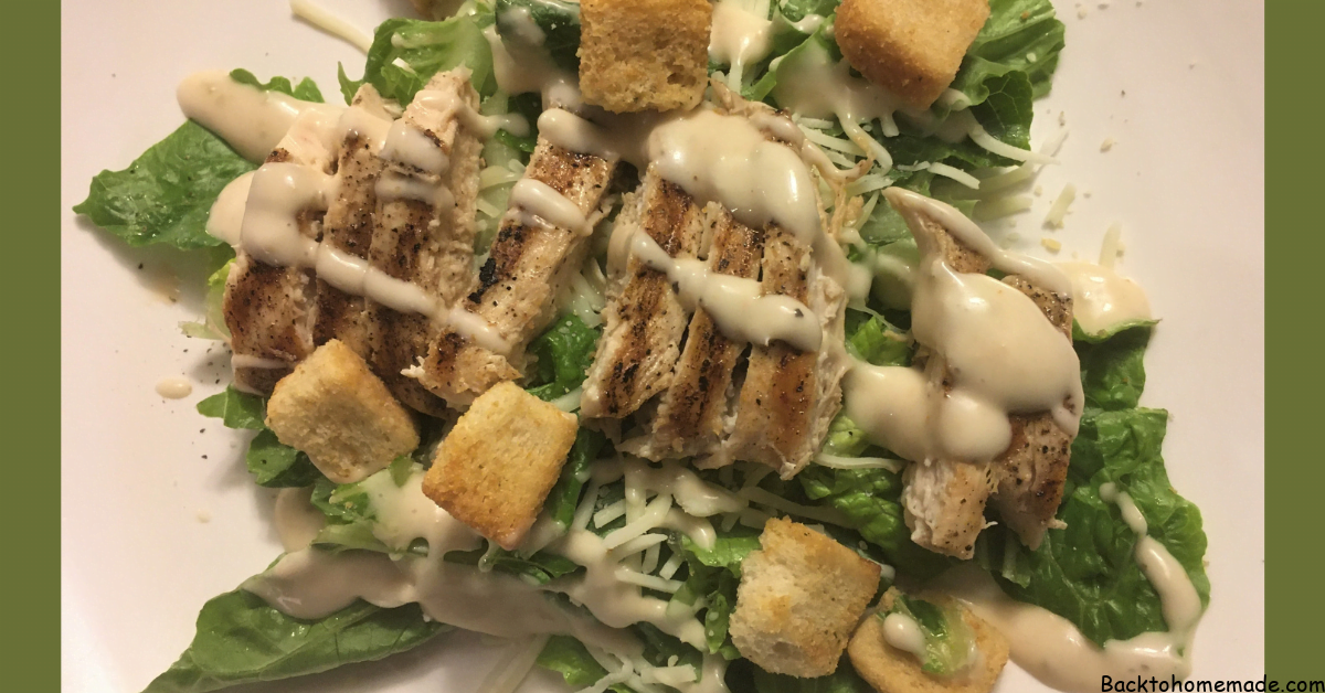 Delicious Chicken Caesar Salad