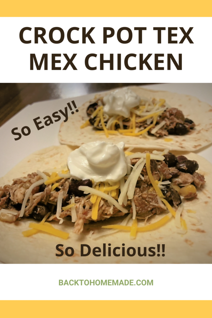 Crock Pot Tex Mex Chicken
