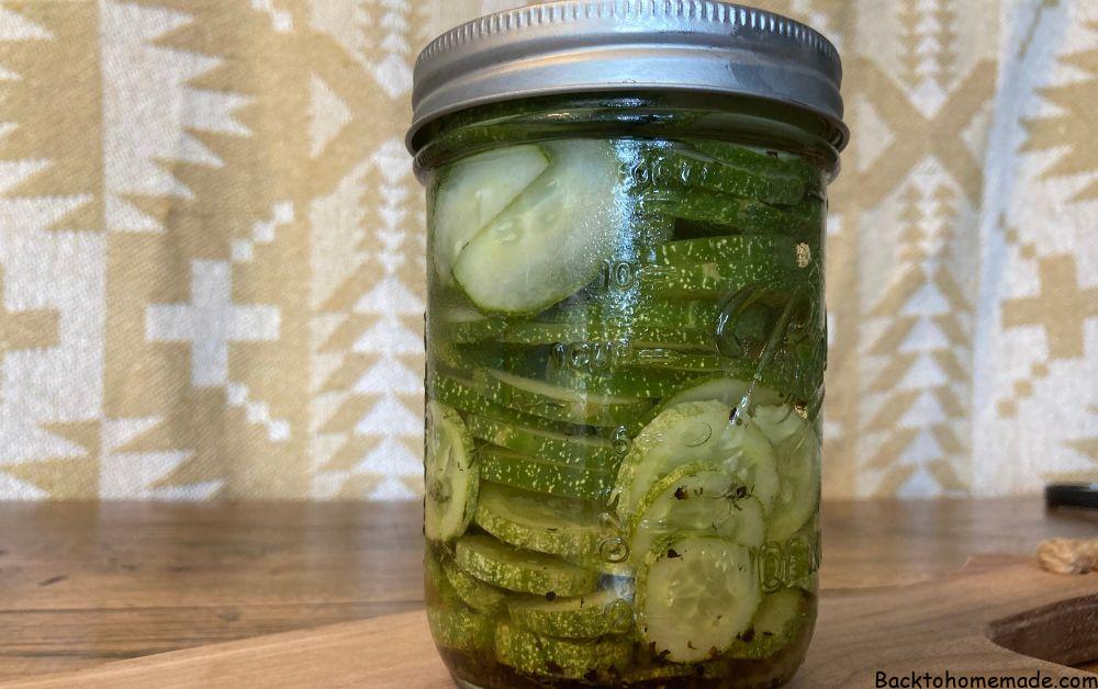 Easy Refrigerator Pickle Recipe