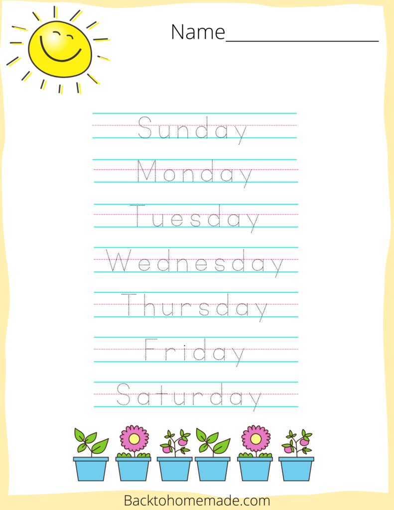 Days of the Week