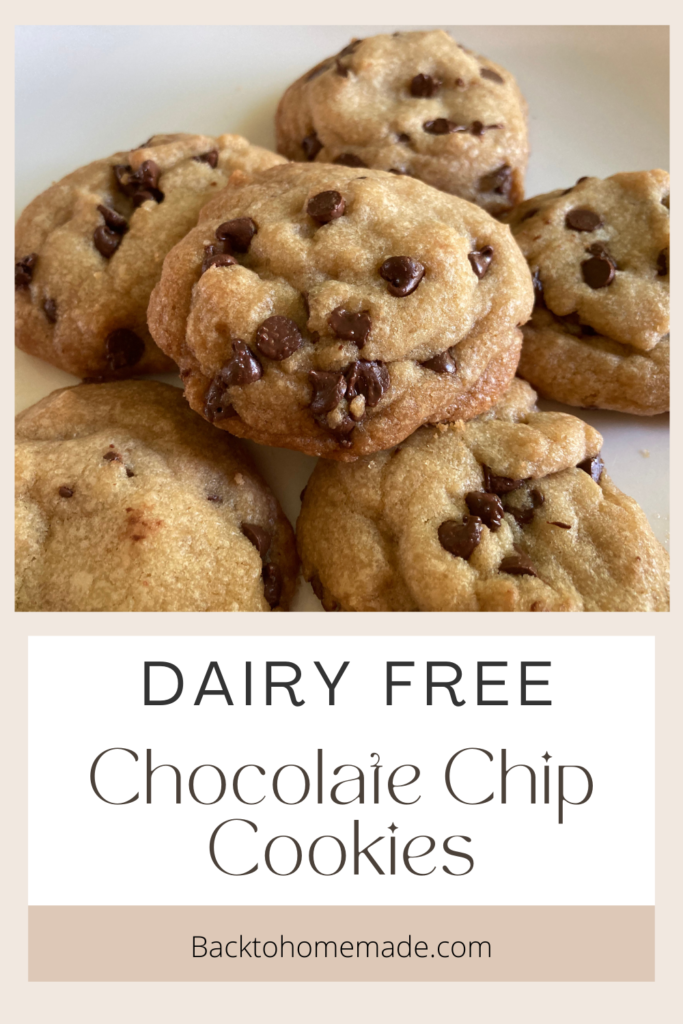 Dairy Free Chocolate Chip Cookies