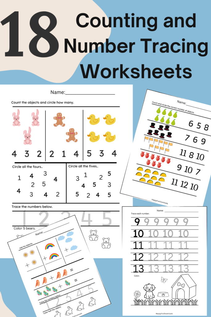 Counting and Number Tracing
