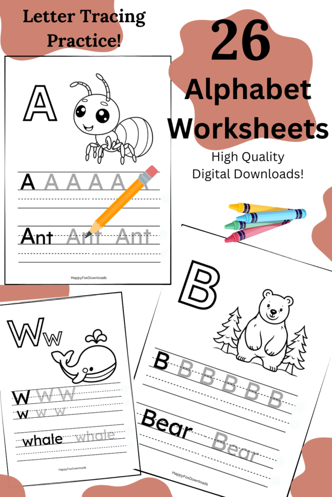 Alphabet Worksheets