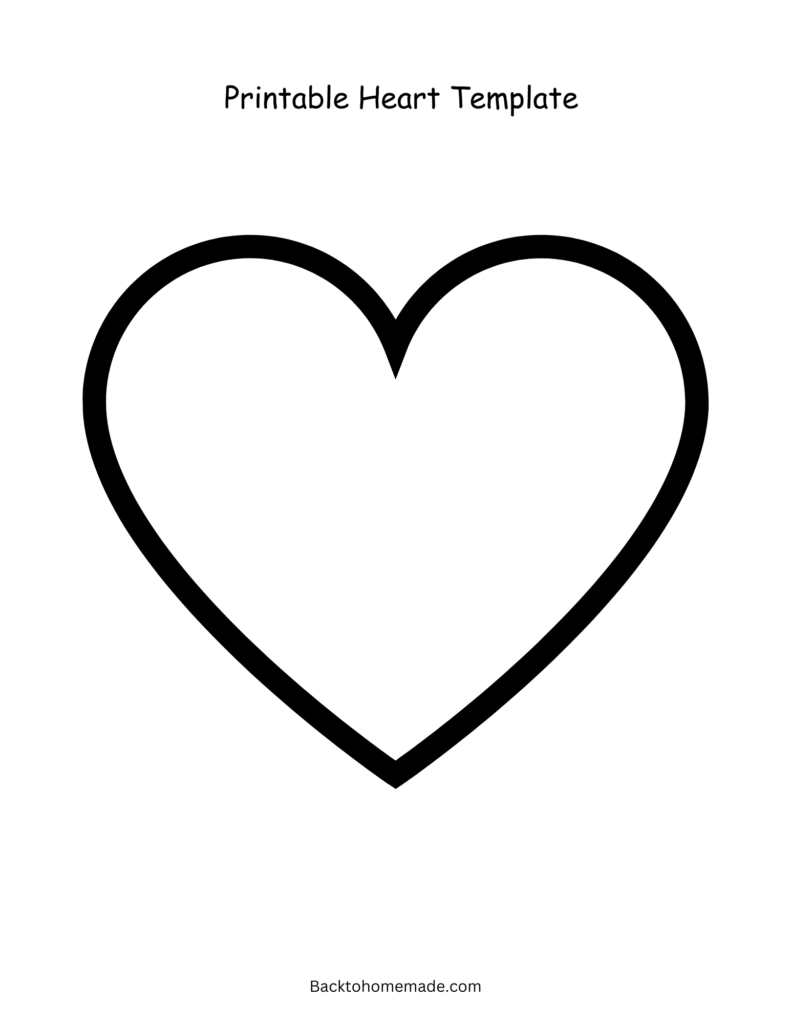 Heart Printable