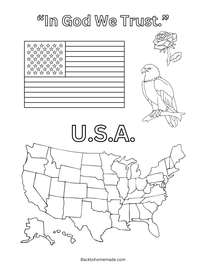 U.S.A. Geography Printables