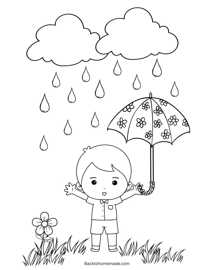 Spring Coloring Sheets