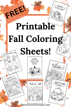 Free Printable Fall Coloring Sheets
