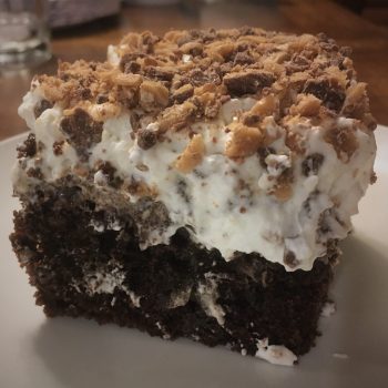 Toffee and Caramel Chocolate Cake