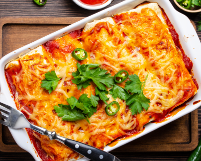 Easy Beef and Cheese Enchiladas