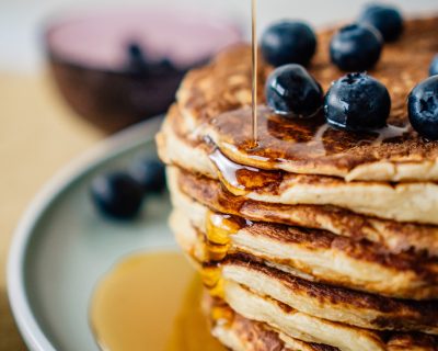 Homemade Dairy Free Pancakes
